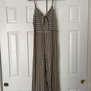 Striped Jumpsuit